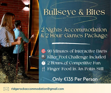 Darts & Pool Challenge (2 Night Package)